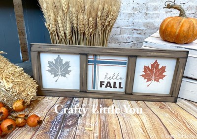 Unfinished kit measures apx. 15.5” x 5.5” and includes wooden Mdf
•backing piece
•leaf stencil and hello fall stencil.
