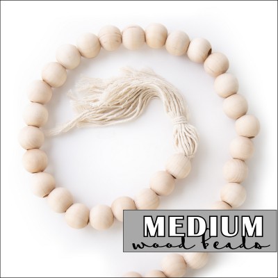 Kit includes 20 beads, each measuring 7/8".