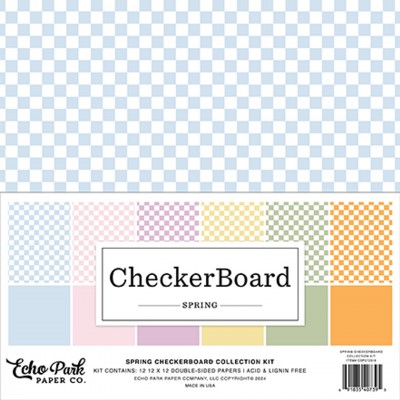 Kit includes (12) 12"x12" double sided patterned papers.
