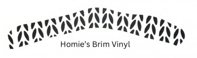 Vinyl Kit Only- Includes reverse stencil for Homie's Hat brim