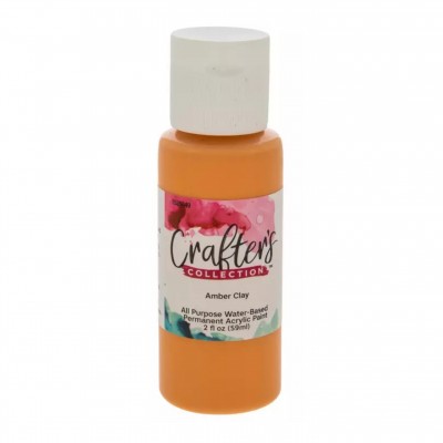 Includes:
*(1) 2 oz. tube of acrylic craft paint
Create vibrant craft designs with Crafter's Collection Acrylic Craft Paint! This premium paint is great for general craft use and decorative painting. It is water-based, non-toxic, and cleans up while wet with soap and water. Use it on wood, canvas, plaster, clay, and more.