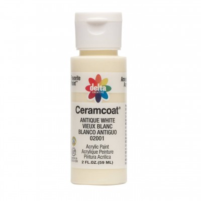 Includes:
*(1) 2 oz. tube of acrylic craft paint.

Delta Ceramcoat Acrylic Paint is an all-purpose, premium quality acrylic paint formulated specifically for the decorative painter and craft enthusiast. Its rich and creamy formula provides excellent coverage and consistent color on all porous surfaces—such as wood, terracotta, plaster, and paper mache—and dries to a beautiful matte finish. All colors are water-based and non-toxic, making cleanup easy with soap and water.