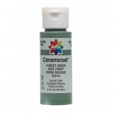 Includes:
*(1) 2 oz. tube of acrylic craft paint.

Delta Ceramcoat Acrylic Paint is an all-purpose, premium quality acrylic paint formulated specifically for the decorative painter and craft enthusiast. Its rich and creamy formula provides excellent coverage and consistent color on all porous surfaces—such as wood, terracotta, plaster, and paper mache—and dries to a beautiful matte finish. All colors are water-based and non-toxic, making cleanup easy with soap and water.