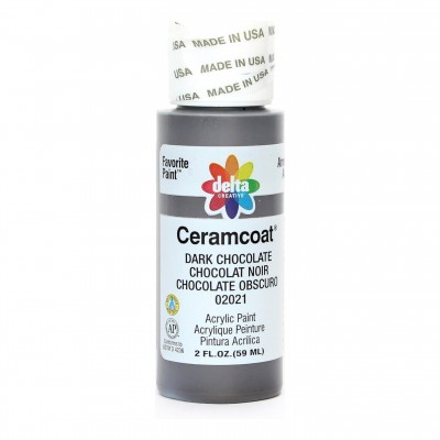 Includes:
*(1) 2 oz. tube of acrylic craft paint.

Delta Ceramcoat Acrylic Paint is an all-purpose, premium quality acrylic paint formulated specifically for the decorative painter and craft enthusiast. Its rich and creamy formula provides excellent coverage and consistent color on all porous surfaces—such as wood, terracotta, plaster, and paper mache—and dries to a beautiful matte finish. All colors are water-based and non-toxic, making cleanup easy with soap and water.