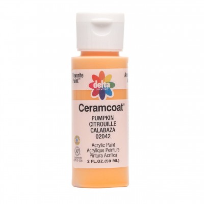 Includes:
*(1) 2 oz. tube of acrylic craft paint.

Delta Ceramcoat Acrylic Paint is an all-purpose, premium quality acrylic paint formulated specifically for the decorative painter and craft enthusiast. Its rich and creamy formula provides excellent coverage and consistent color on all porous surfaces—such as wood, terracotta, plaster, and paper mache—and dries to a beautiful matte finish. All colors are water-based and non-toxic, making cleanup easy with soap and water.