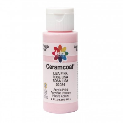 Includes:
*(1) 2 oz. tube of acrylic craft paint.

Delta Ceramcoat Acrylic Paint is an all-purpose, premium quality acrylic paint formulated specifically for the decorative painter and craft enthusiast. Its rich and creamy formula provides excellent coverage and consistent color on all porous surfaces—such as wood, terracotta, plaster, and paper mache—and dries to a beautiful matte finish. All colors are water-based and non-toxic, making cleanup easy with soap and water.