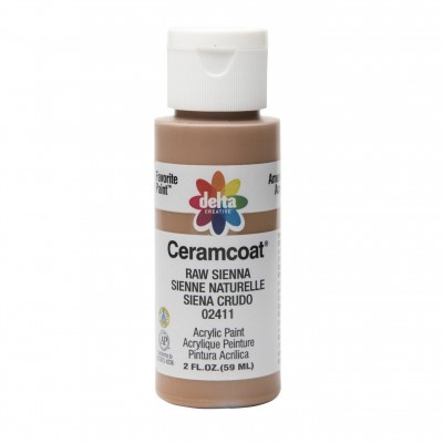 Includes:
*(1) 2 oz. tube of acrylic craft paint.

Delta Ceramcoat Acrylic Paint is an all-purpose, premium quality acrylic paint formulated specifically for the decorative painter and craft enthusiast. Its rich and creamy formula provides excellent coverage and consistent color on all porous surfaces—such as wood, terracotta, plaster, and paper mache—and dries to a beautiful matte finish. All colors are water-based and non-toxic, making cleanup easy with soap and water.