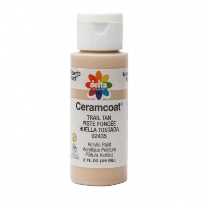 Includes:
*(1) 2 oz. tube of acrylic craft paint.

Delta Ceramcoat Acrylic Paint is an all-purpose, premium quality acrylic paint formulated specifically for the decorative painter and craft enthusiast. Its rich and creamy formula provides excellent coverage and consistent color on all porous surfaces—such as wood, terracotta, plaster, and paper mache—and dries to a beautiful matte finish. All colors are water-based and non-toxic, making cleanup easy with soap and water.