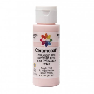 Includes:
*(1) 2 oz. tube of acrylic craft paint.

Delta Ceramcoat Acrylic Paint is an all-purpose, premium quality acrylic paint formulated specifically for the decorative painter and craft enthusiast. Its rich and creamy formula provides excellent coverage and consistent color on all porous surfaces—such as wood, terracotta, plaster, and paper mache—and dries to a beautiful matte finish. All colors are water-based and non-toxic, making cleanup easy with soap and water.