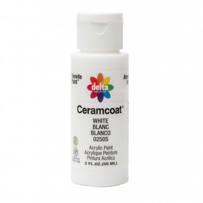 Includes:
*(1) 2 oz. tube of acrylic craft paint.

Delta Ceramcoat Acrylic Paint is an all-purpose, premium quality acrylic paint formulated specifically for the decorative painter and craft enthusiast. Its rich and creamy formula provides excellent coverage and consistent color on all porous surfaces—such as wood, terracotta, plaster, and paper mache—and dries to a beautiful matte finish. All colors are water-based and non-toxic, making cleanup easy with soap and water.