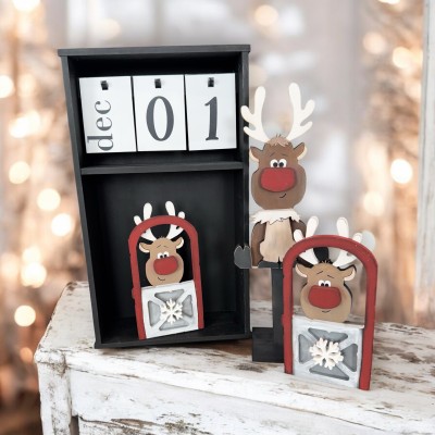 Buy the Box Calendar get a FREE Rudolph Set!